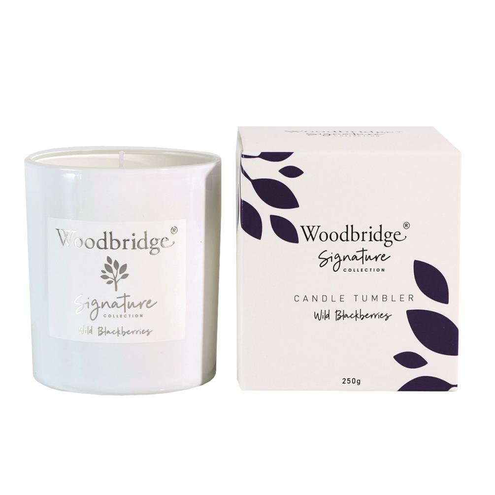 Woodbridge Wild Blackberries Boxed Tumbler Candle £8.99